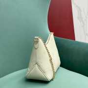 Uubags Louis Vuitton M27571 Boulogne PM Bag Milky white/Green 26x16x9.5cm - 5