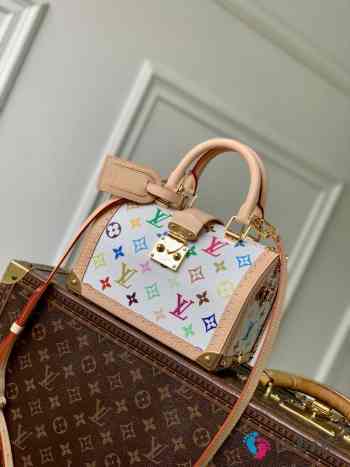 New Arrivals 2026 Louis Vuitton M27833 Speedy Trunk 20 LV x TM Bag Multicolor 21x15x13cm
