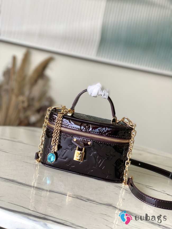Uubags Louis Vuitton M28334 Vanity Chain Pouch In Datewood 19x11.5x6.5cm - 1