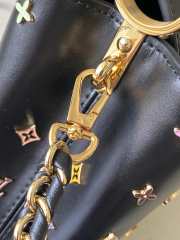 New Coololection 2026 Louis Vuitton M27637 LV x TM Capucines Mini In Black 21x14x8cm  - 4