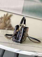 Uubags Louis Vuitton M27636 LV x TM Capucines East-West Mini In Black 22x12x8cm - 3