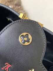 Uubags Louis Vuitton M27636 LV x TM Capucines East-West In Black 26.5x14x8cm - 4
