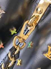 Uubags Louis Vuitton M27636 LV x TM Capucines East-West In Black 26.5x14x8cm - 5