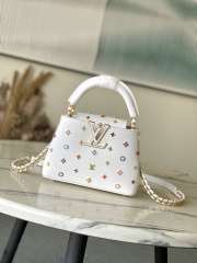Uubags Louis Vuitton M14165 LV x TM Capucines Mini Bag In Multicolored 21x13.6x8cm - 1