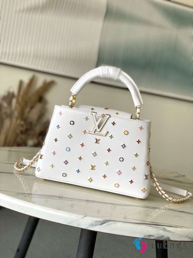 Uubags Louis Vuitton M27637 LV x TM Capucines BB Bag In Multicolored 27x18x9cm - 1