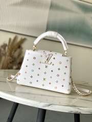 Uubags Louis Vuitton M27637 LV x TM Capucines BB Bag In Multicolored 27x18x9cm - 1