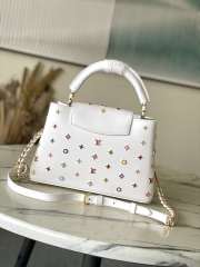 Uubags Louis Vuitton M27637 LV x TM Capucines BB Bag In Multicolored 27x18x9cm - 4