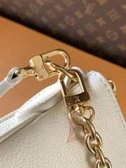 Uubags Louis Vuitton M27741 Pochette Liv In Milky White/Peach 24x13x6.5cm - 5