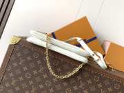 Uubags Louis Vuitton M27741 Pochette Liv In Milky White/Peach 24x13x6.5cm - 3