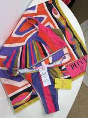 Uubags Pucci swimsuit set - split bikini with scarf  - 5
