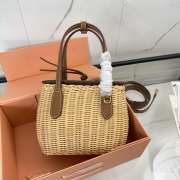 Uubags Miu Miu 5BA222 Woven Wicker Top Handle Bag 15x20x8.5cm - 4