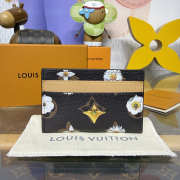 Uubags Louis Vuitton M27551 Bosch Card Holder In Brown Monogram Flowers Canvas Material 11x7x1.5cm - 6