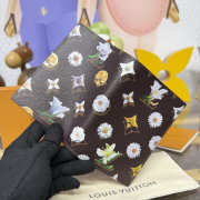 Uubags Louis Vuitton M27548 Passport Holder In Brown Monogram Flowers Canvas Material 10x14x2.5cm - 6