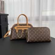 Uubags Louis Vuitton M15208 Ever More PM Bag Monogram Coated Canvas 35x21x12cm - 4