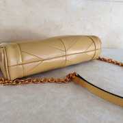 Uubags Valentino Garavani Panthea Small Bag In Caramel Nappa Leather With A Chevron Pattern 24x14x6cm - 5