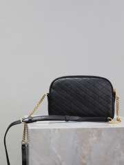 Uubags YSL Gaby zipped pouch in quilted lambskin black 19x12x3cm - 4