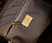 Uubags Fendi Brown & Black Zucca Monogram Canvas Drawstring Backpack 32x5x38cm - 4