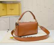 Uubags Fendi Baguette Cargo Multi-pocket Tan Leather 2-way Bag 26.5x15x5cm - 6