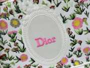 Uubags Dior Book Tote Strap Bag Small White Multicolor Daisy Garden Embroidery & Dior Medallion 26.5x22x14cm - 3