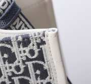 Uubags Medium Dior Book Tote Black Dior Oblique Embroidery and Calfskin 36x27.5x16.5cm - 5