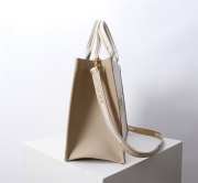 Uubags Medium Dior Book Tote Beige Dior Oblique Embroidery and Calfskin 36x27.5x16.5cm - 6