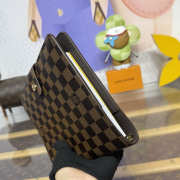 Uubags Louis Vuitton R20107 Notebook Cover Damier Ebene In Large Size 18.5x23x3cm - 6