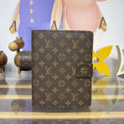 Uubags Louis Vuitton R20106 Brown Notebook Cover Damier Ebene In Large Size 18.5x23x3cm - 1