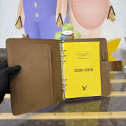 Uubags Louis Vuitton R20106 Brown Notebook Cover Damier Ebene In Large Size 18.5x23x3cm - 6