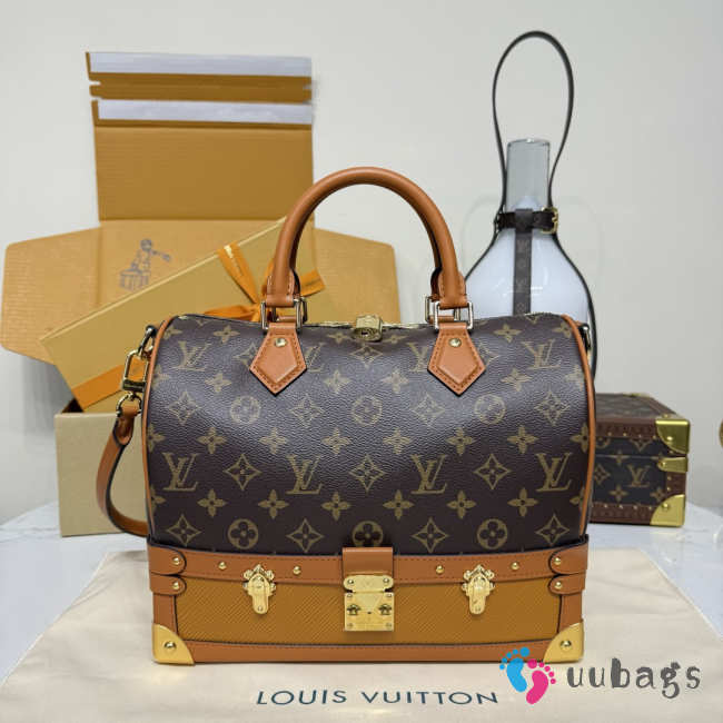 Uubags Louis Vuitton M29199 Speedy Bandoulière 30 Bag Monogram Pattern/Brown color 30x26x14.5cm - 1