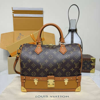 Uubags Louis Vuitton M29199 Speedy Bandoulière 30 Bag Monogram Pattern/Brown color 30x26x14.5cm