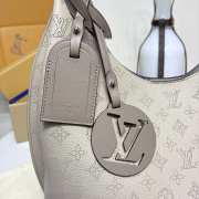 Uubags Louis Vuitton M21775 Carmel Hobo Bag In Galet Gray 35x40x17cm - 6