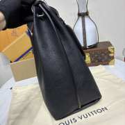 Uubags Louis Vuitton M52950 Carmel Hobo Bag In Black 35x40x17cm - 6
