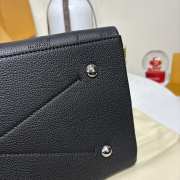 Uubags Louis Vuitton M52950 Carmel Hobo Bag In Black 35x40x17cm - 4