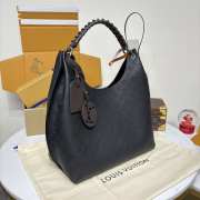 Uubags Louis Vuitton M52950 Carmel Hobo Bag In Black 35x40x17cm - 3