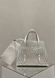 Uubags Alaia Mina medium Vienne white bag 32x15.5x25cm - 1