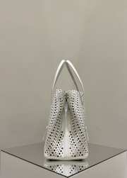 Uubags Alaia Mina medium Vienne white bag 32x15.5x25cm - 5