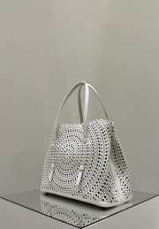 Uubags Alaia Mina medium Vienne white bag 32x15.5x25cm - 4