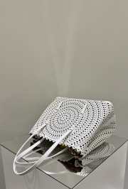 Uubags Alaia Mina medium Vienne white bag 32x15.5x25cm - 2