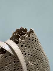 Uubags Alaia Mina medium Vienne beige bag 32x15.5x25cm - 2