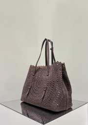 Uubags Alaia Mina medium Vienne plum brown bag 32x15.5x25cm - 6