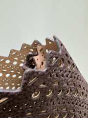 Uubags Alaia Mina medium Vienne plum brown bag 32x15.5x25cm - 5