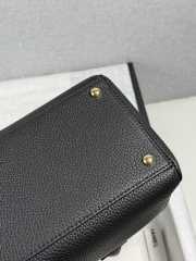 Uubags Chanel Cerf Executive Medium Shoulder Tote Bag In Black 33x18x14cm - 4