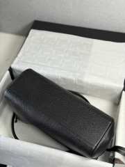 Uubags Chanel AS6288 small shopping bag grained calfskin & gold-tone metal in black 15x30.5x11.5cm - 3