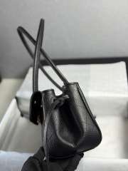 Uubags Chanel AS6288 small shopping bag grained calfskin & gold-tone metal in black 15x30.5x11.5cm - 6