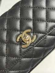 Uubags Chanel Large Coco Top Handle In Black 32cm - 4