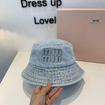 Uubags Miu Miu Denim Bucket Hat 01