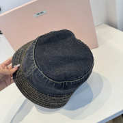 Uubags Miu Miu Denim Bucket Hat 02 - 5
