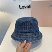 Uubags Miu Miu Denim Bucket Hat 03 - 1