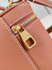 Uubags Louis Vuitton M27505 Low Key Vanity Bag In Cognac Brown Calfskin 19x12x5.5cm - 2