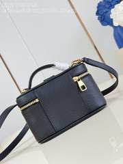Uubags Louis Vuitton M27505 Low Key Vanity Bag In Black Calfskin 19x12x5.5cm - 4
